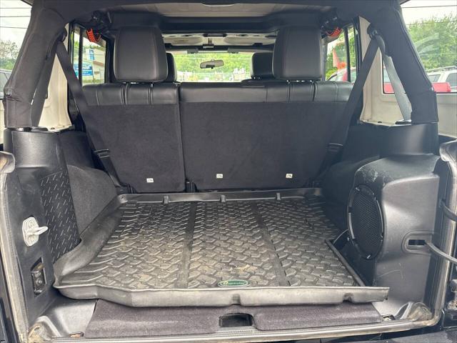 used 2012 Jeep Wrangler Unlimited car, priced at $13,999