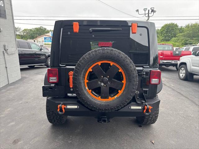 used 2012 Jeep Wrangler Unlimited car, priced at $13,999