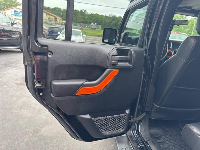 used 2012 Jeep Wrangler Unlimited car, priced at $13,999