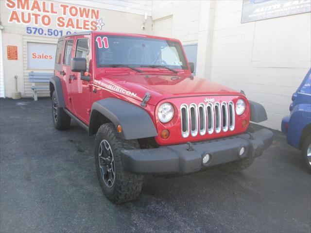 used 2011 Jeep Wrangler Unlimited car, priced at $18,399
