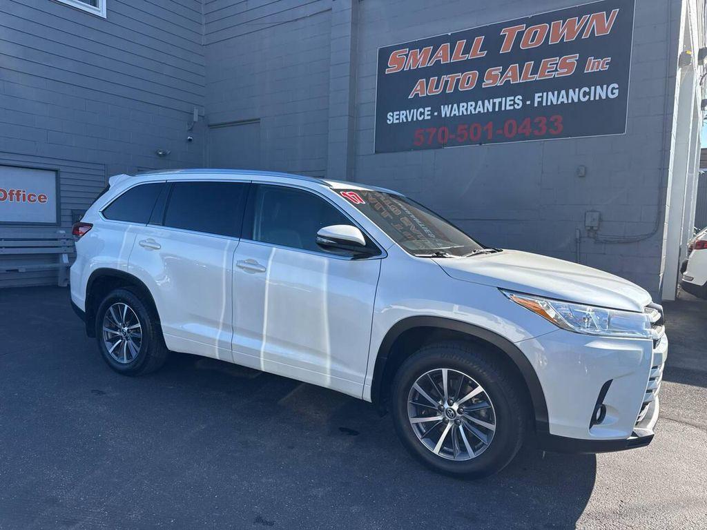 used 2017 Toyota Highlander car, priced at $19,999
