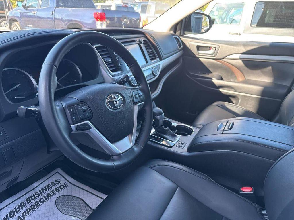 used 2017 Toyota Highlander car, priced at $19,999