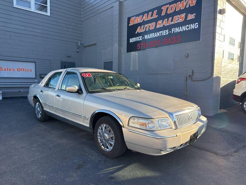used 2008 Mercury Grand Marquis car, priced at $7,999