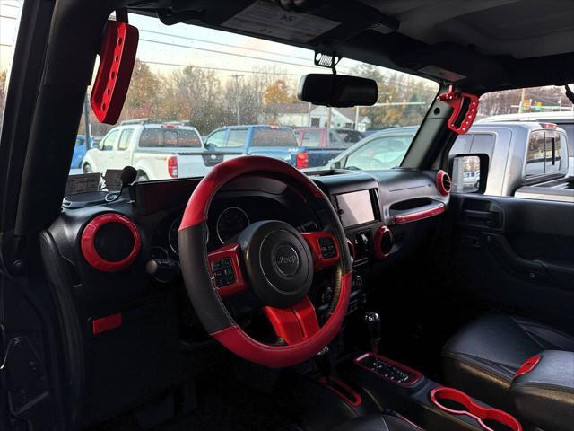 used 2017 Jeep Wrangler Unlimited car, priced at $24,999