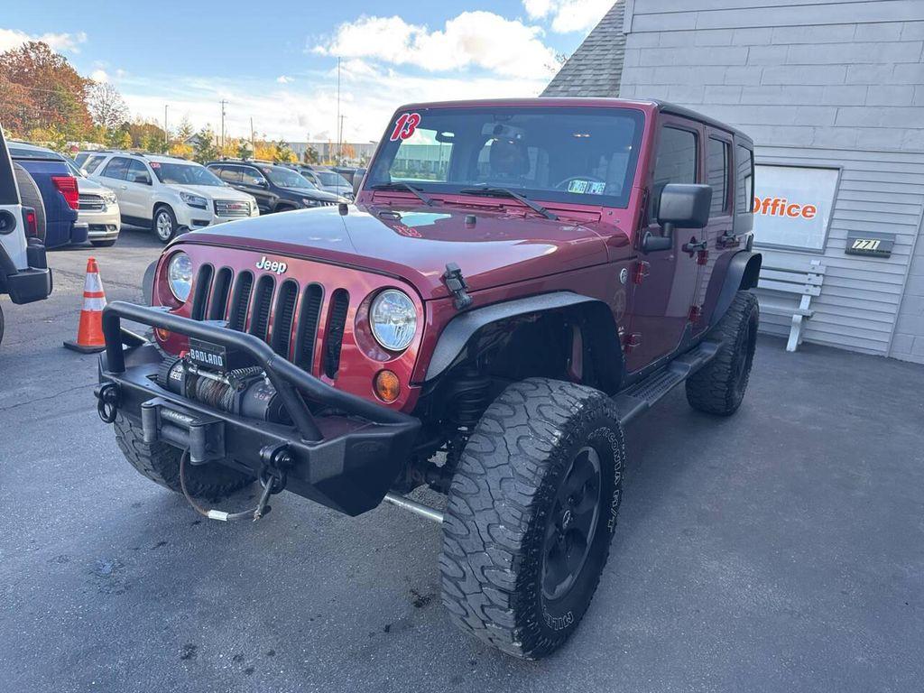 used 2013 Jeep Wrangler Unlimited car, priced at $18,999