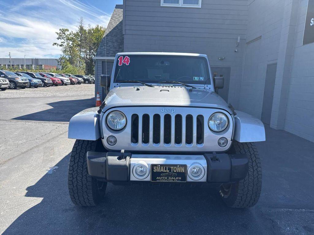 used 2014 Jeep Wrangler Unlimited car, priced at $18,999