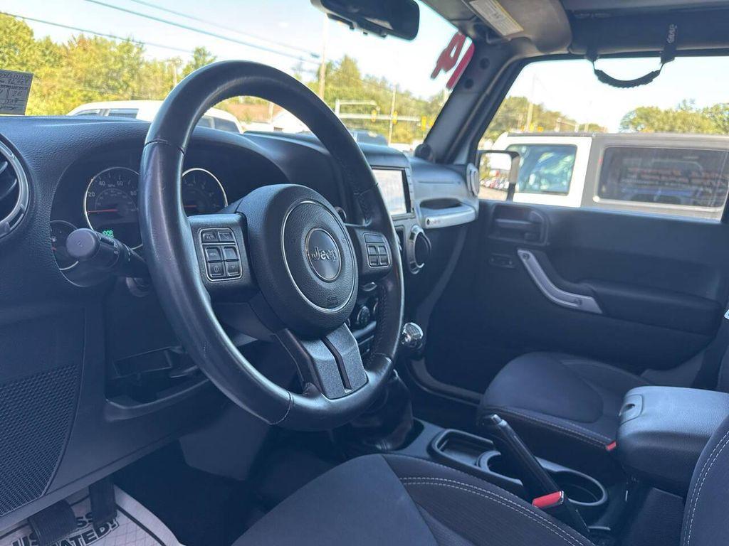 used 2014 Jeep Wrangler Unlimited car, priced at $18,999