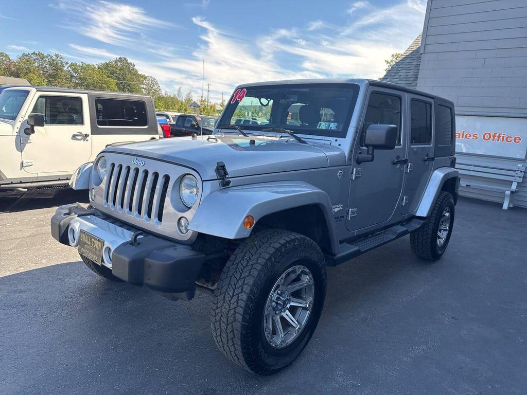 used 2014 Jeep Wrangler Unlimited car, priced at $18,999