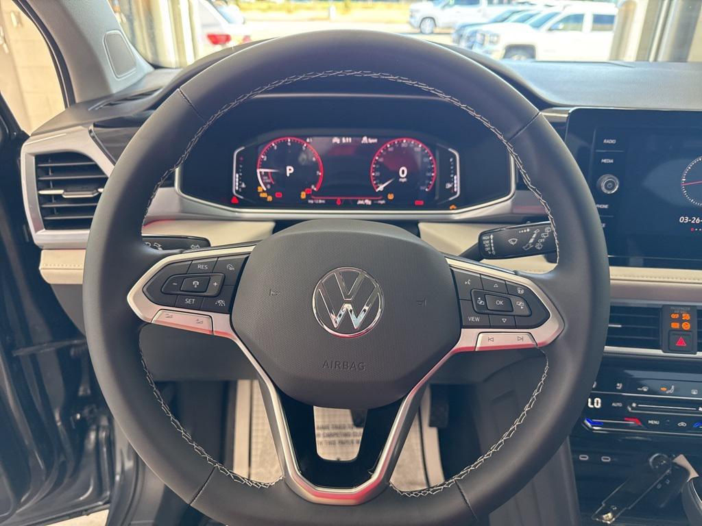 new 2025 Volkswagen Taos car, priced at $34,214