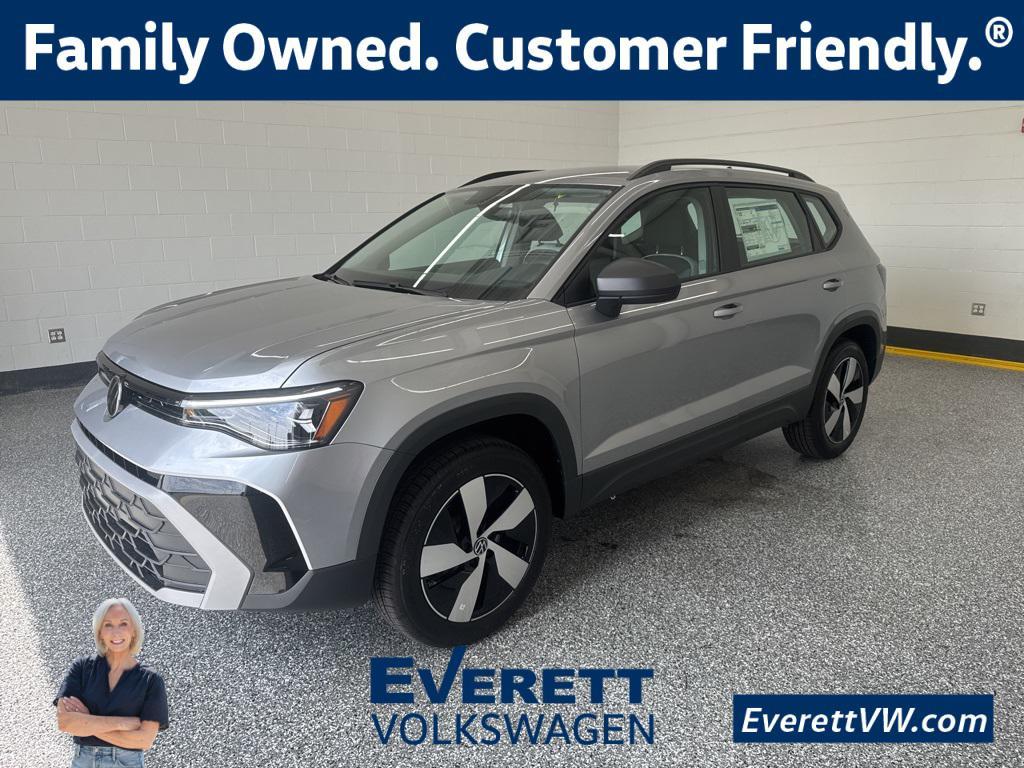 new 2025 Volkswagen Taos car, priced at $27,800