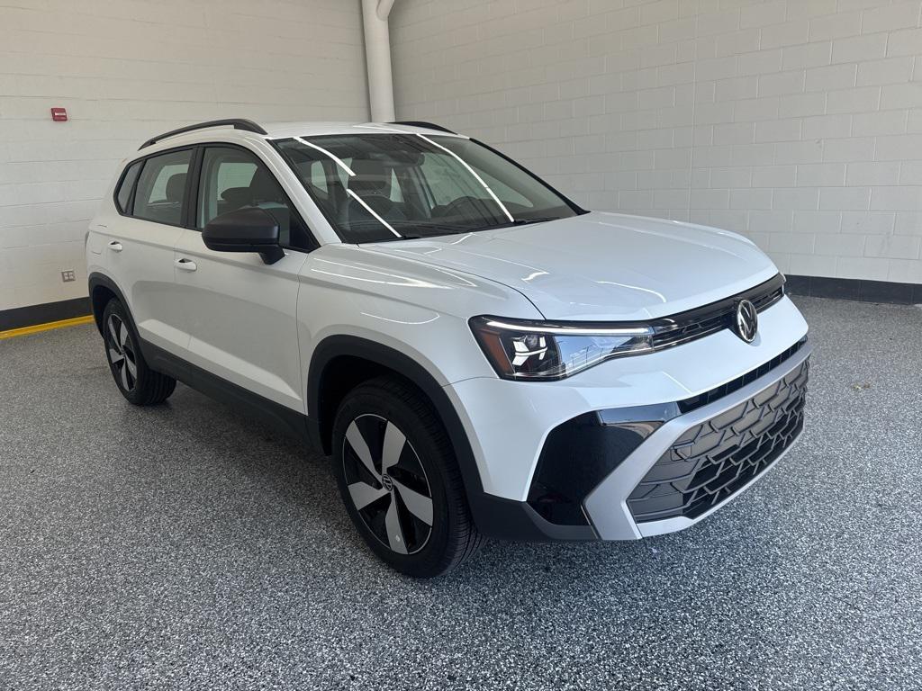 new 2025 Volkswagen Taos car, priced at $28,300