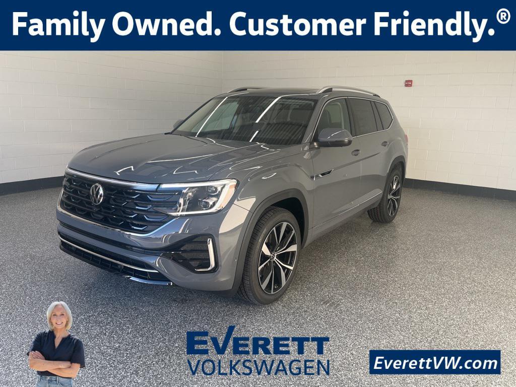 new 2026 Volkswagen Atlas car, priced at $54,118