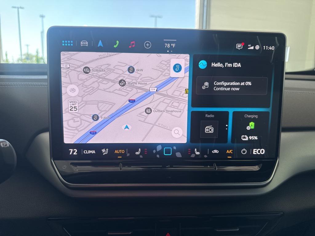 new 2025 Volkswagen ID.4 car, priced at $44,505