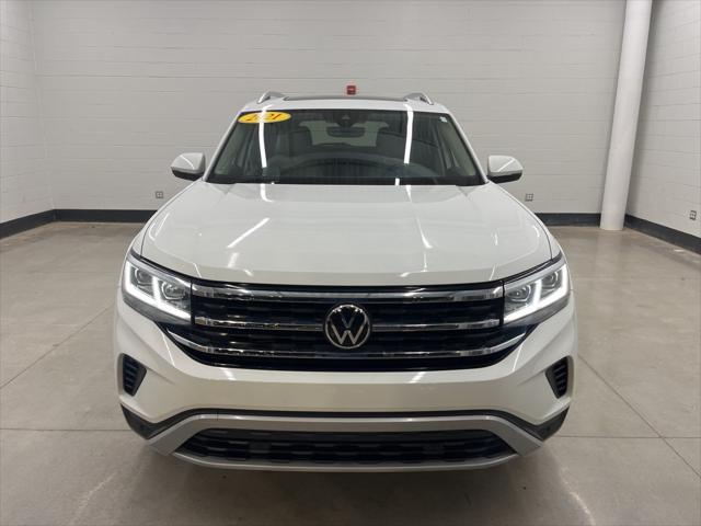 used 2021 Volkswagen Atlas car, priced at $32,995