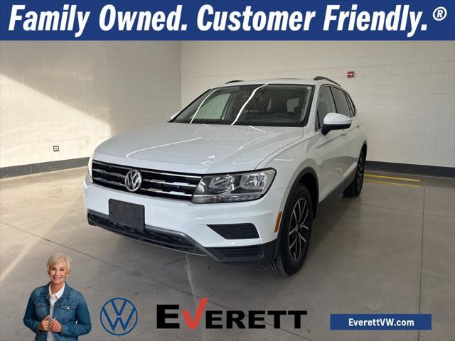 used 2021 Volkswagen Tiguan car, priced at $20,909