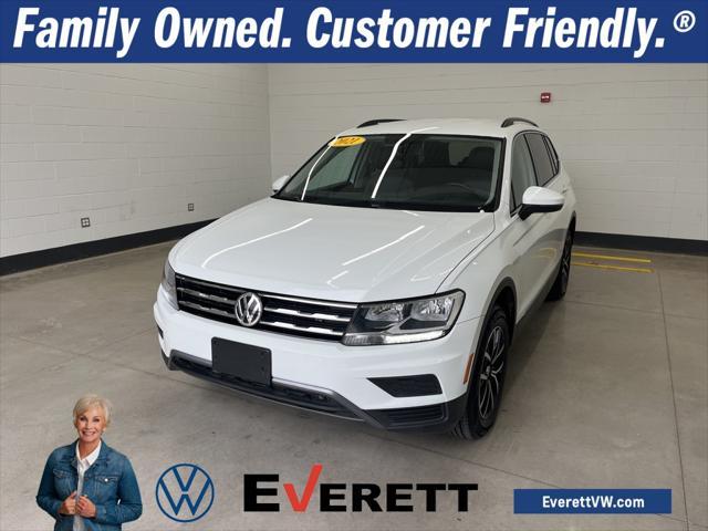 used 2021 Volkswagen Tiguan car, priced at $17,695