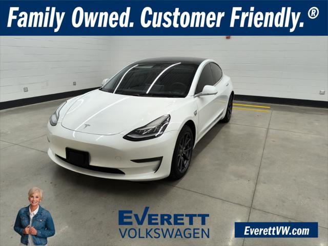 used 2020 Tesla Model 3 car, priced at $21,990