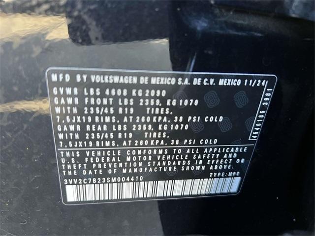 used 2025 Volkswagen Taos car, priced at $26,593