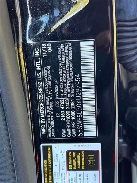 used 2019 Mercedes-Benz C-Class car, priced at $19,597