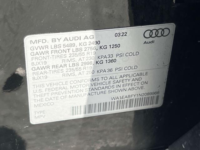 used 2022 Audi Q5 car, priced at $25,841