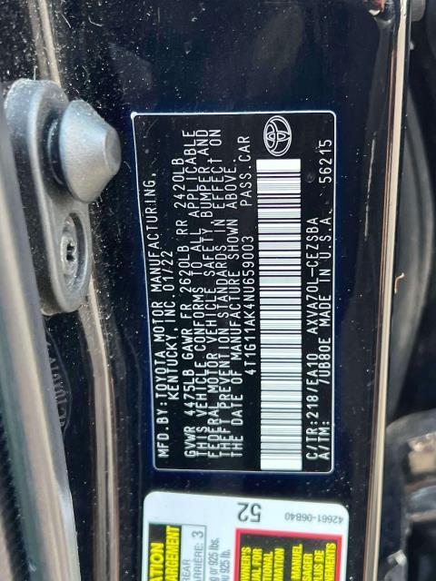 used 2022 Toyota Camry car, priced at $17,519