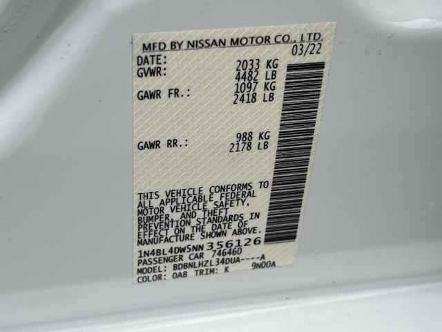 used 2022 Nissan Altima car, priced at $20,902