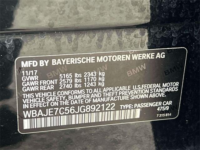 used 2018 BMW 540 car, priced at $19,201