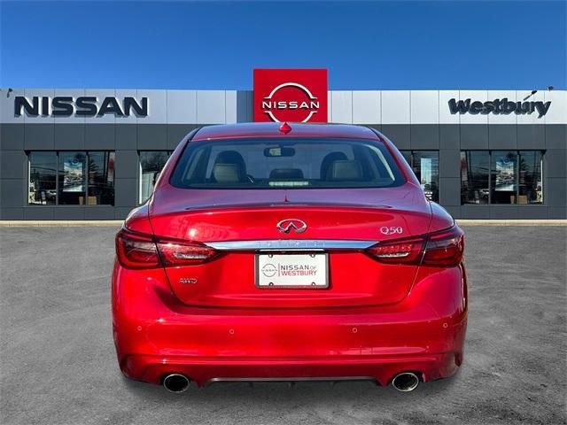 used 2023 INFINITI Q50 car, priced at $33,443