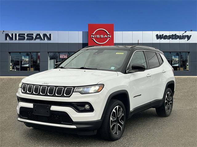 used 2022 Jeep Compass car, priced at $19,417