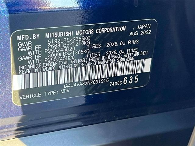 used 2022 Mitsubishi Outlander car, priced at $19,911