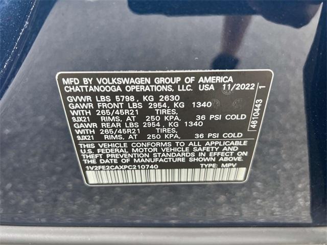 used 2023 Volkswagen Atlas Cross Sport car, priced at $32,357