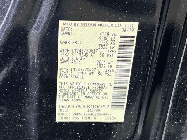 used 2020 Nissan NV Cargo NV2500 HD car, priced at $20,098