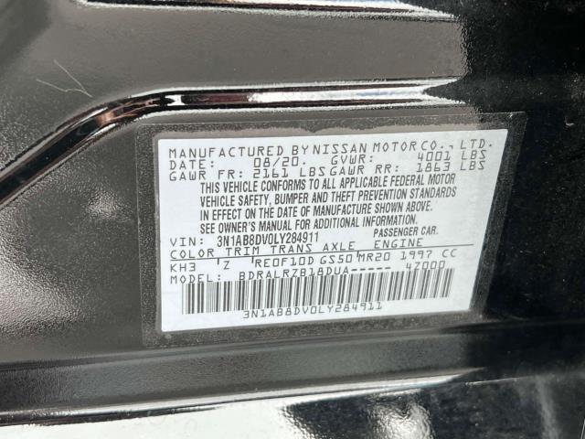 used 2020 Nissan Sentra car, priced at $16,142