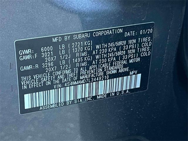 used 2020 Subaru Ascent car, priced at $21,993