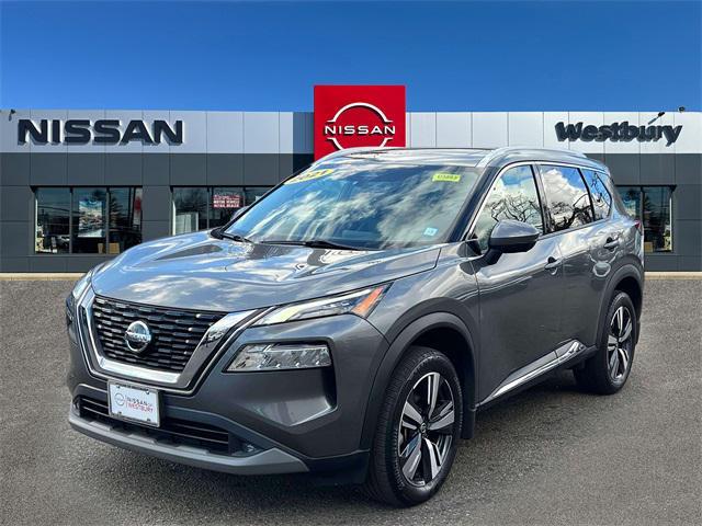 used 2021 Nissan Rogue car, priced at $22,090