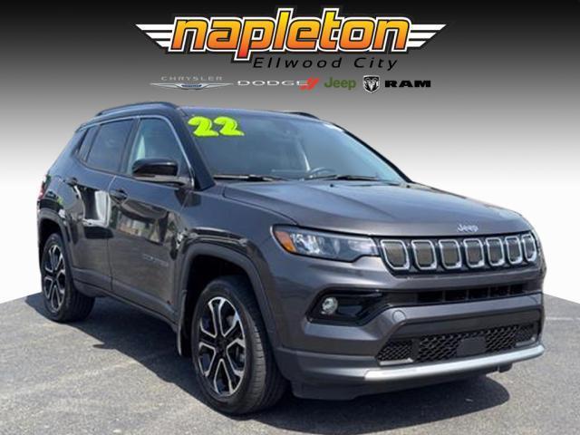 used 2022 Jeep Compass car, priced at $24,288
