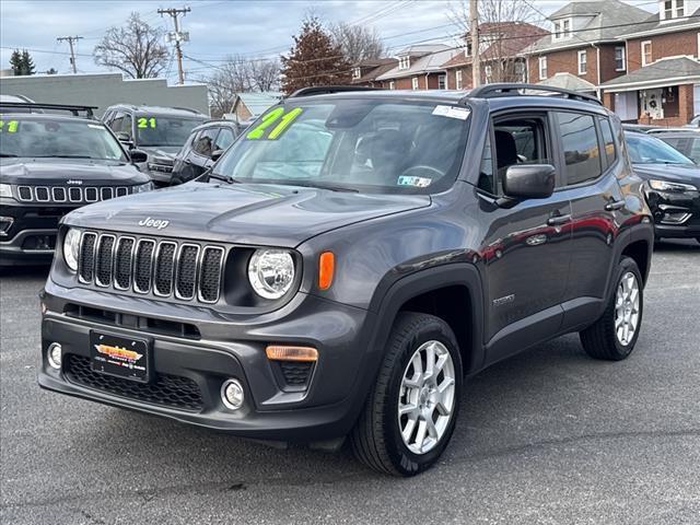 used 2021 Jeep Renegade car, priced at $19,499