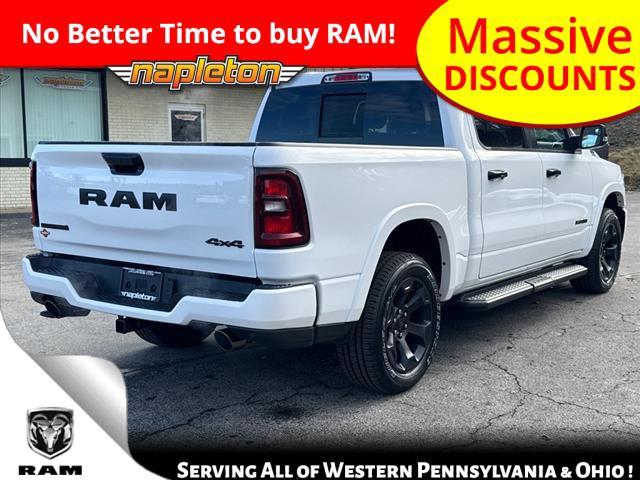 new 2025 Ram 1500 car, priced at $55,052