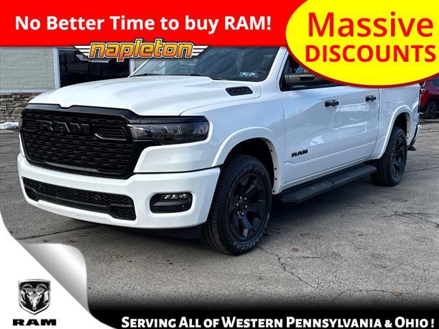 new 2025 Ram 1500 car, priced at $55,052