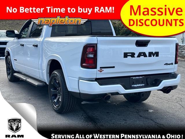 new 2025 Ram 1500 car, priced at $55,052