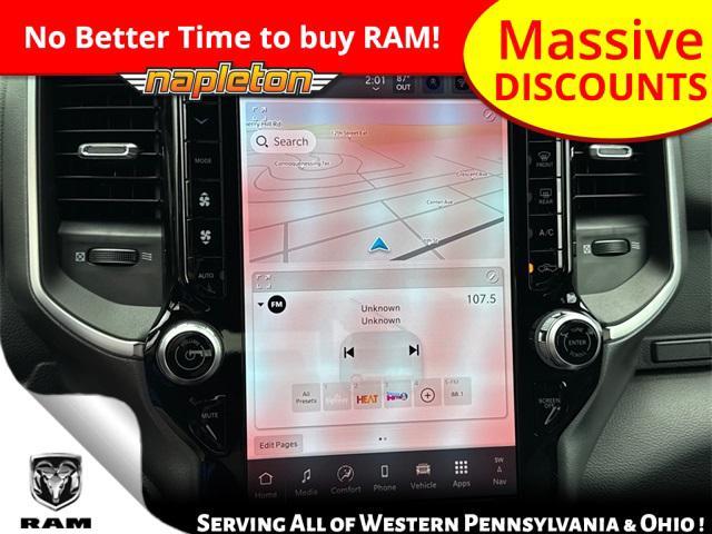 new 2025 Ram 1500 car, priced at $53,209