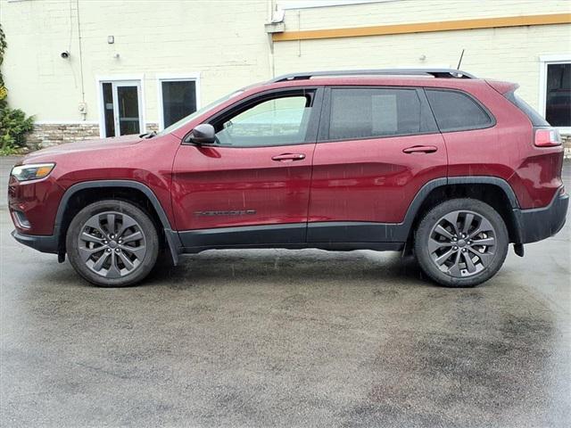 used 2021 Jeep Cherokee car, priced at $21,697
