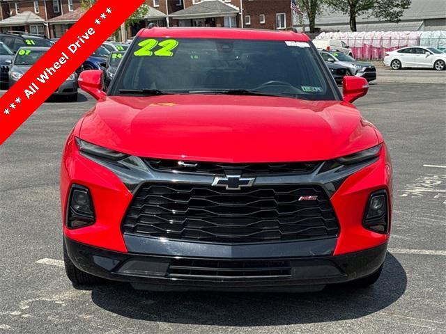 used 2022 Chevrolet Blazer car, priced at $31,599