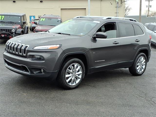 used 2015 Jeep Cherokee car, priced at $12,604