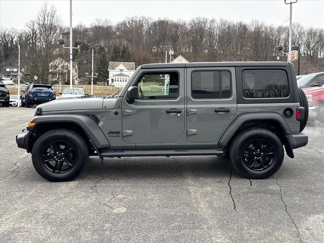 used 2021 Jeep Wrangler Unlimited car, priced at $27,492