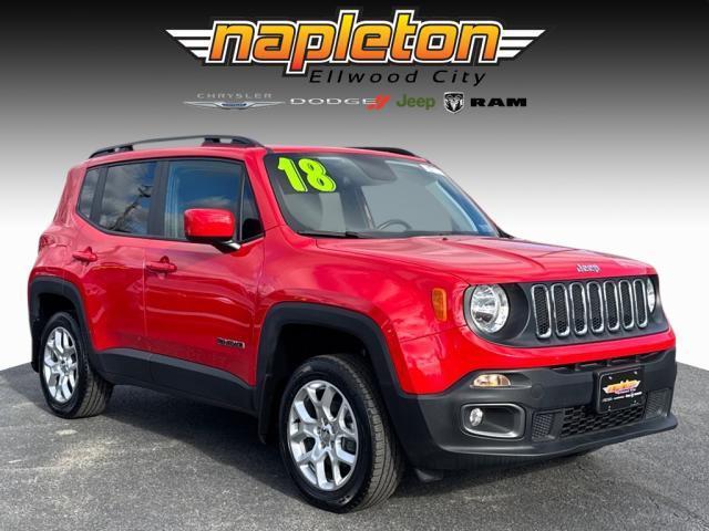 used 2018 Jeep Renegade car, priced at $16,588