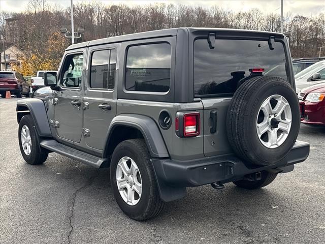 used 2020 Jeep Wrangler Unlimited car, priced at $29,499