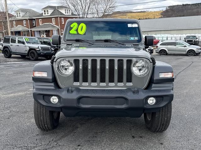 used 2020 Jeep Wrangler Unlimited car, priced at $29,499