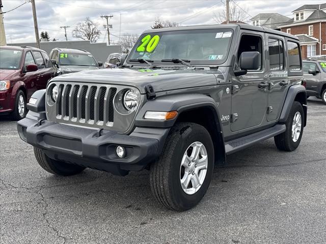 used 2020 Jeep Wrangler Unlimited car, priced at $29,499