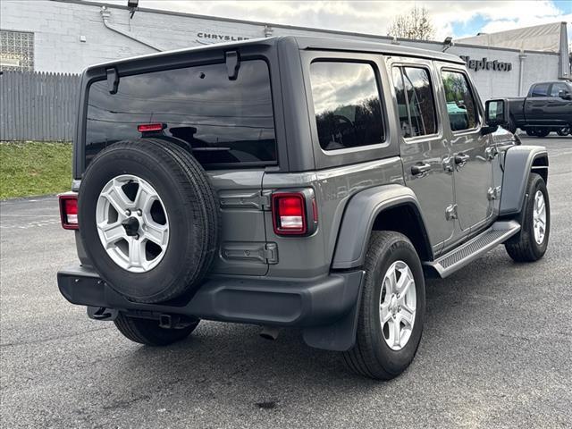 used 2020 Jeep Wrangler Unlimited car, priced at $29,499